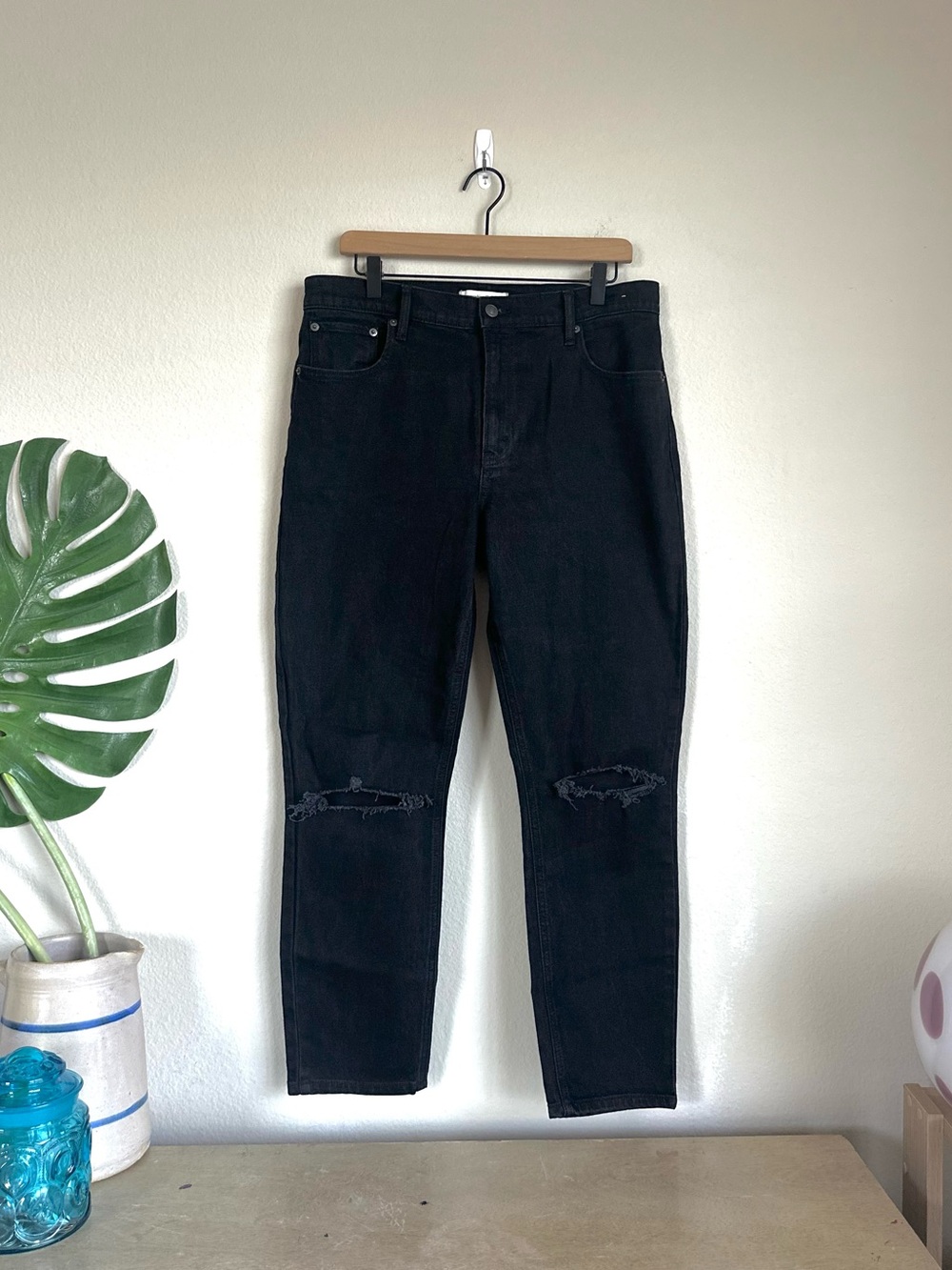 NWOT Abercrombie & Fitch The Skinny High Rise Black Jeans